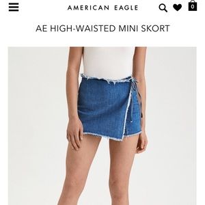 ISO american eagle skort!!!
